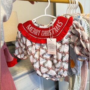 Merry Christmas Baby Romper
